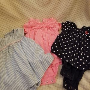 3 baby girl dresses